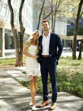 Revolve White Strapless Dress